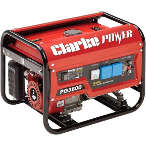 גנרטור מקצועי - CLARKE PG3800 - 3000W CLARKE