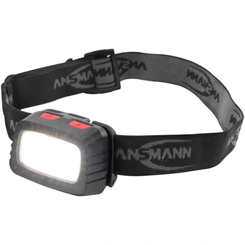 פנס ראש מקצועי - ANSMANN HD200B - 200 LUMENS ANSMANN