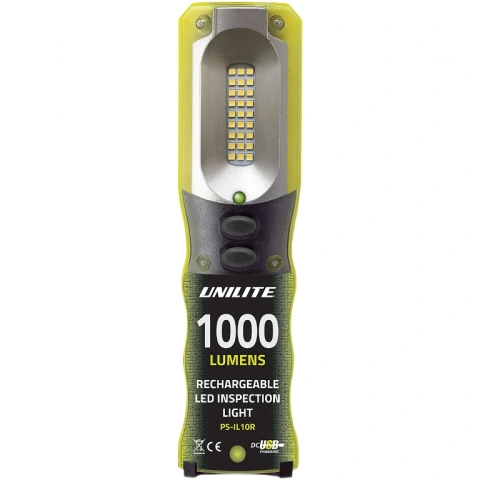 פנס עבודה תעשייתי נטען - UNI-LITE PS-IL10R - 1000 LUMENS UNI-LITE