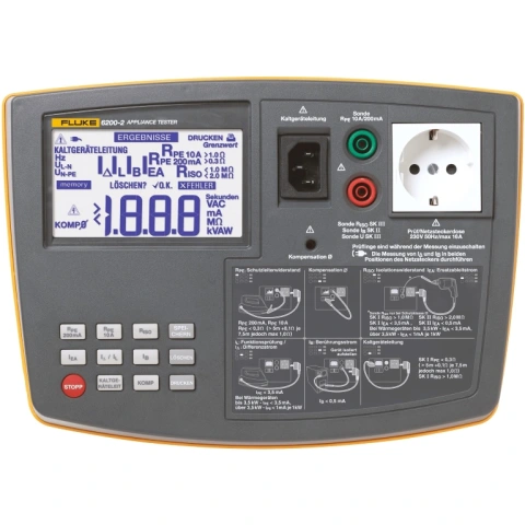 בודק מכשירי חשמל פלוק - FLUKE 6200-2 KIT FLUKE