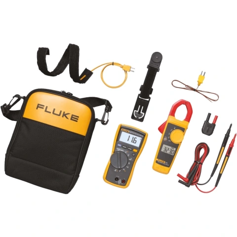 רב מודד ידני דיגיטלי פלוק - FLUKE 116 / 323 COMBO KIT FLUKE