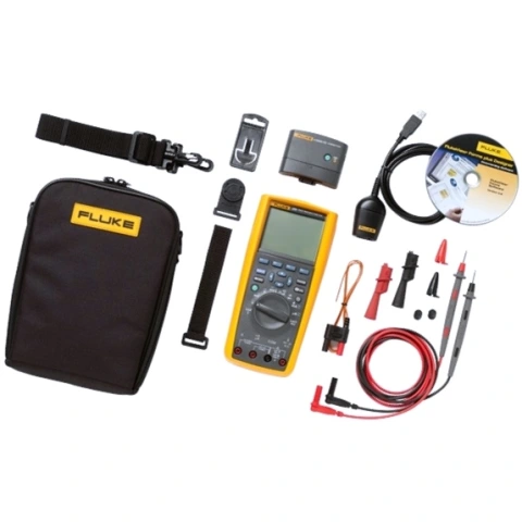 רב מודד ידני דיגיטלי פלוק - FLUKE 287 FVF & IR3000 KIT FLUKE