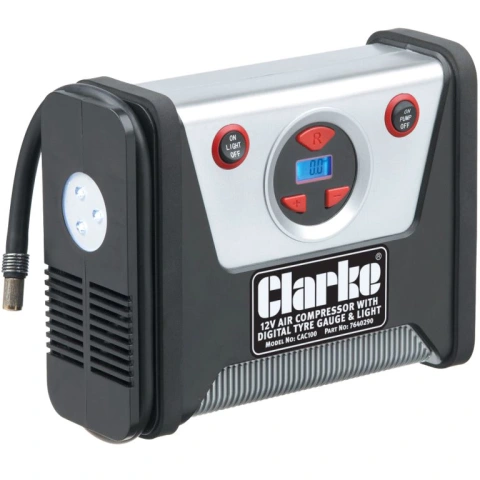 קומפרסור מקצועי לרכב CLARKE CAC100 - 12V CLARKE