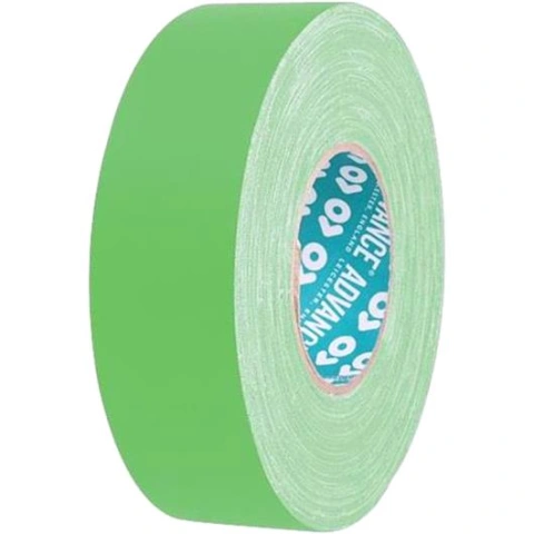 סרט חבלה ירוק מבד - רוחב 50 מ''מ - AT175 GLOSS CLOTH ADVANCE TAPES