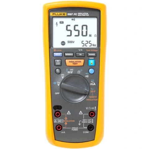 רב מודד ידני דיגיטלי פלוק - FLUKE 1587 FC FLUKE