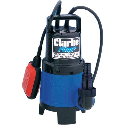 משאבת מים טבולה למים נקיים / מלוכלכים - CLARKE CSV1A CLARKE