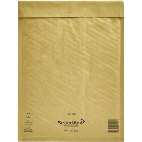 מעטפות מרופדות גודל SEALED AIR MAIL LITE GOLD - 330X240MM - G SEALED AIR