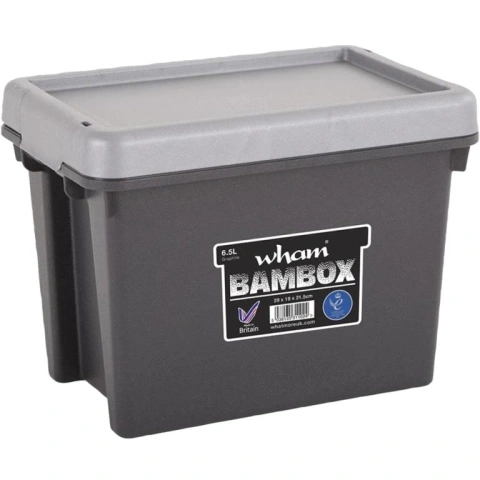 קופסת אחסון - WHAM BAM - GREY - 6.5L WHAM