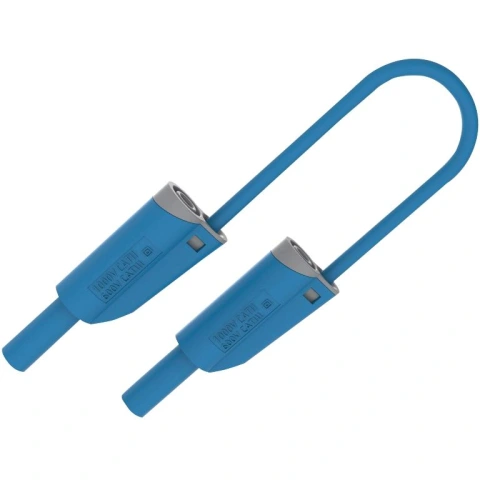 כבל בדיקה כחול - TENMA 72-14078 , 4MM PLUG , 1M TENMA