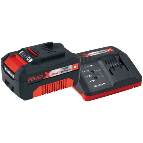 קיט מטען מהיר וסוללת ליתיום - EINHELL PXC 18V 3.0AH EINHELL