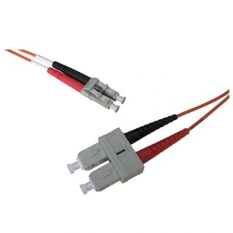 מגשר אופטי - DUPLEX MULTIMODE OM1 - LC-SC 1M PRO-SIGNAL