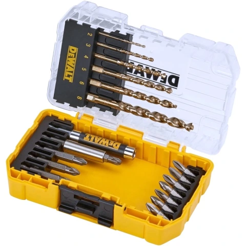 סט ביטים ומקדחים מקצועי - 19 יחידות - DEWALT DT70711-QZ DEWALT