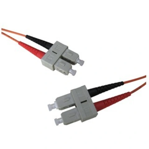 מגשר אופטי - DUPLEX MULTIMODE OM2 - SC-SC 1M PRO-SIGNAL