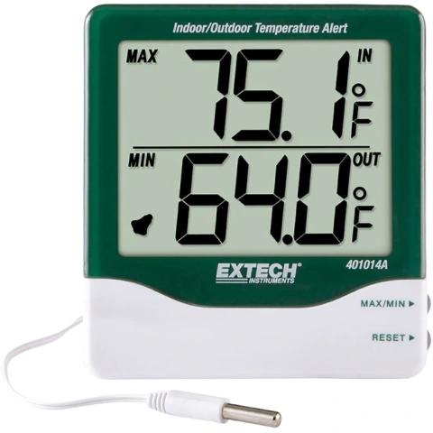 מד טמפרטורה דיגיטלי - EXTECH 401014A - IN/OUT EXTECH INSTRUMENTS