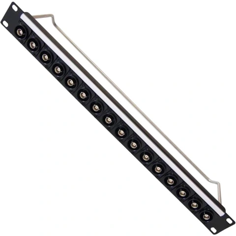 פאץ' פאנל - CP30184 - 1U 16 PORT - BNC 50R - M3 HOLES CLIFF