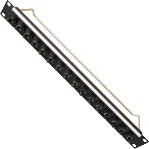 פאץ' פאנל - CP30178 - 1U 16 PORT - ST FIBRE OPTIC - M3 HOLES CLIFF