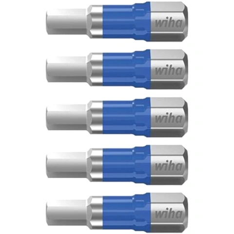 חבילת ביטים למברגה - ראש אלן - WIHA 41614 - 6MM X 25MM WIHA