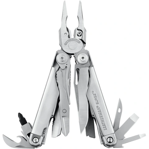 אולר רב-תכליתי לדרמן - 21 כלים - LEATHERMAN SURGE LEATHERMAN