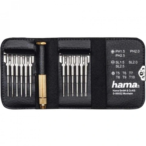 ידית מברג עם סט ביטים למכשירים סלולריים - HAMA MINI KIT HAMA