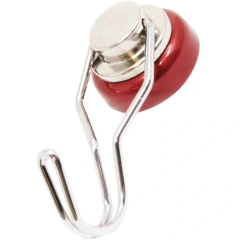 מגנט - NEODYMIUM POT WITH SW HOOK - RED - 32MM X 15MM ECLIPSE MAGNETICS