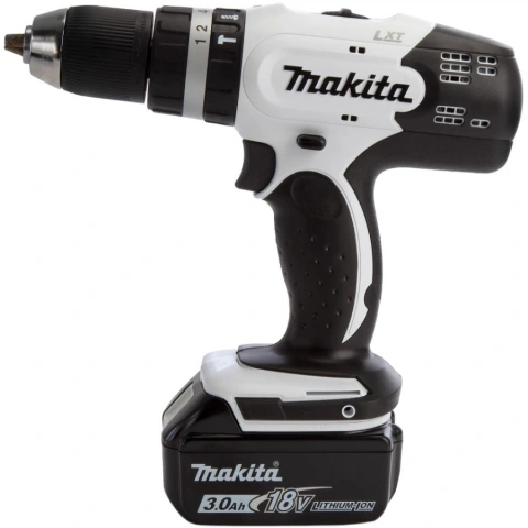 מברגה / מקדחה מקצועית נטענת MAKITA DHP453RFW - 18V MAKITA