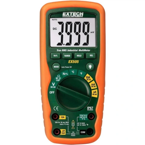 רב מודד ידני דיגיטלי - EXTECH EX505-K EXTECH INSTRUMENTS