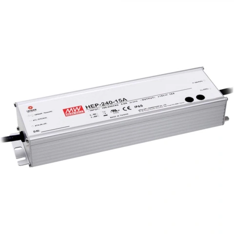 ספק כוח AC/DC לשאסי - 192W - 90V~305V ⇒ 12V / 16A MEAN WELL