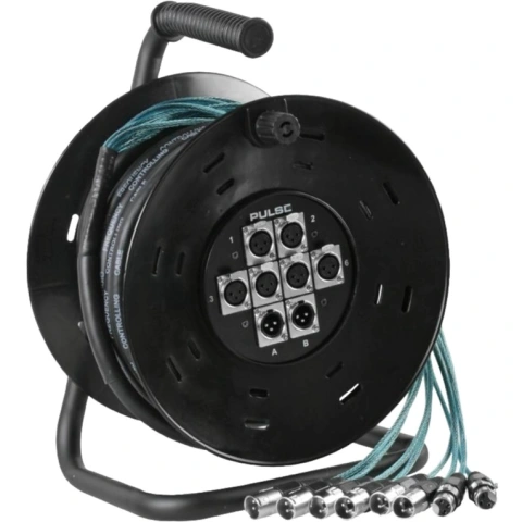 תוף הגברה - PULSE PLS00407 - 8X XLR 3P - 25M PULSE