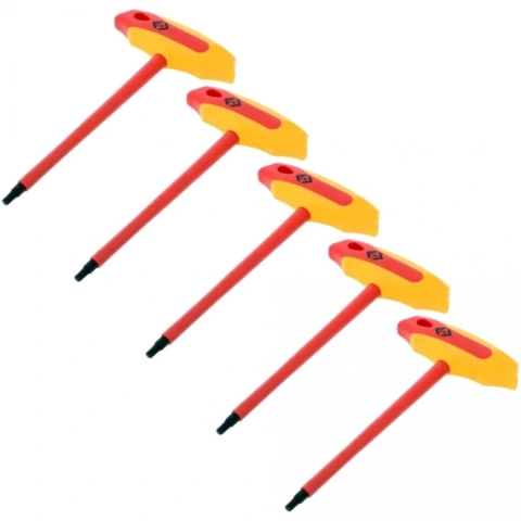 סט מברגי אלן מבודדים ידית CK TOOLS T4422 SET - T CK TOOLS