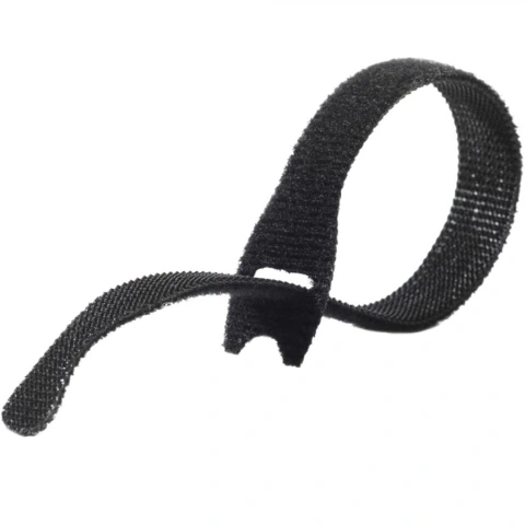 חבילת סרטי קשירה שחורים לכבלים (סקוטש) - VELCRO - 13MM X 0.2M VELCRO