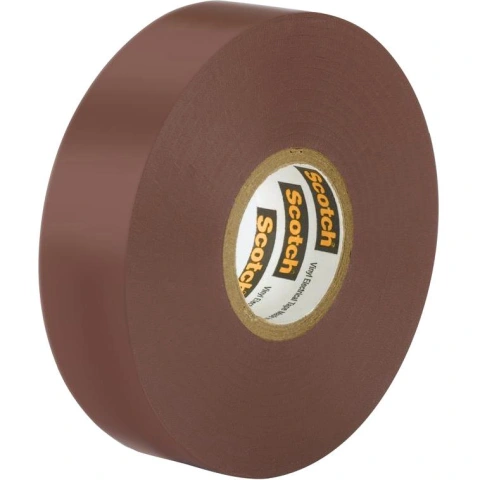 איזולירבנד מקצועי חום - 3M SCOTCH 35 SERIES - 19MM X 20M 3M