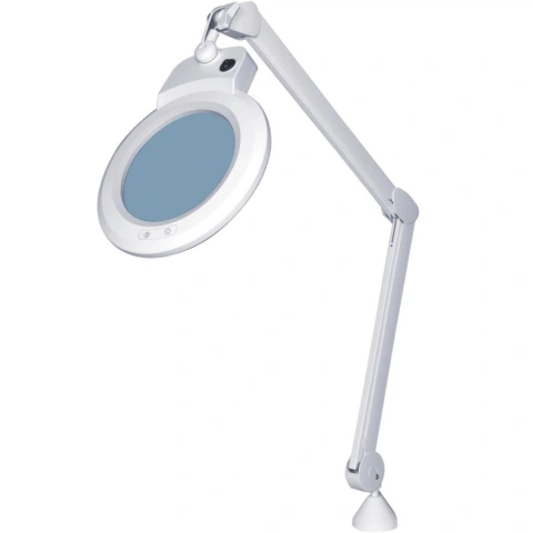 מנורת עבודה שולחנית עם זכוכית מגדלת - NATIVE LIGHTING N4234 LED NATIVE LIGHTING