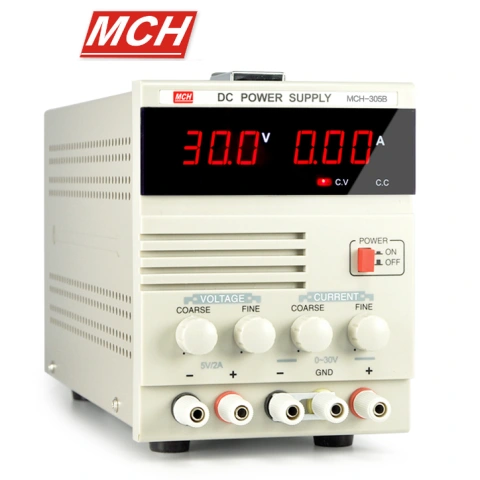 ספק מעבדתי דיגיטלי 0-3A 0-30v MCH MCH Instruments Co LTD