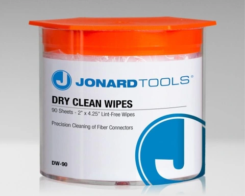 מטליות ניקוי יבשות לסיבים אופטיים - JONARD TOOLS JONARD TOOLS