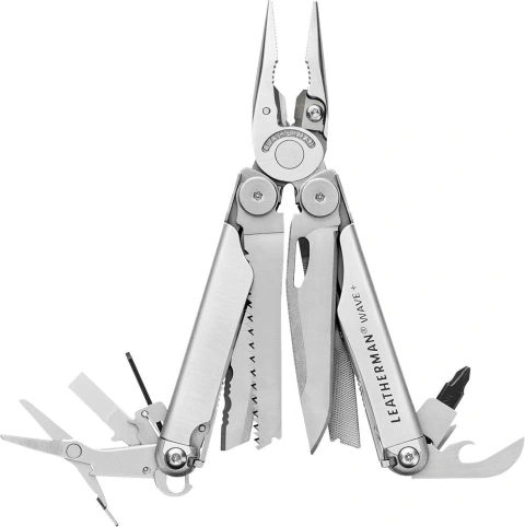 אולר רב-תכליתי לדרמן - 18 כלים - LEATHERMAN WAVE PLUS LEATHERMAN