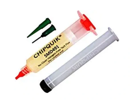 Solder Flux, No Clean, Soldering, Syringe, 10 cc CHIP QUIK