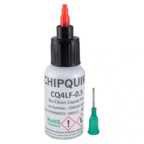 Solder Flux, No Clean, Soldering, Bottle, 15 ml CHIP QUIK