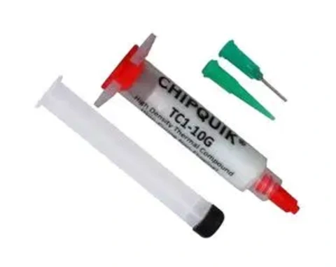 Heat Sink Compound, Thermally conductive, High Density, Syringe, 10 g CHIP QUIK