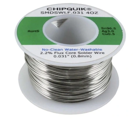 Solder Wire, No Clean, 220 °C, 0.8 mm CHIP QUIK