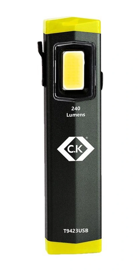 פנס LED זעיר איכות נטען USB 240 LUMEN CK TOOLS