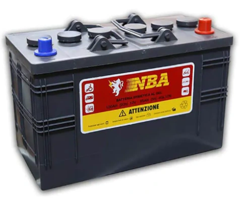 מצבר פריקה עמוקה ג'ל 12V 100AH NBA BATTERIE