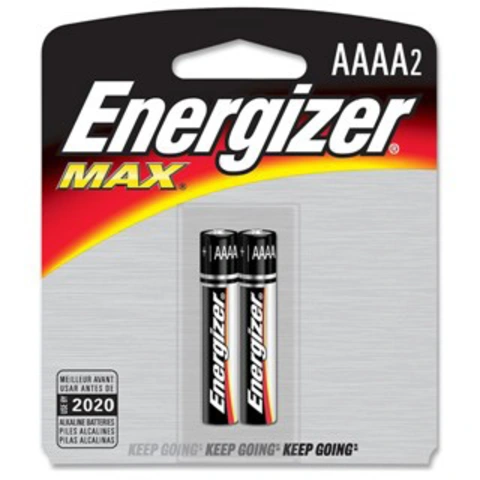 זוג סוללות אלקליין - AAAA 1.5V - ENERGIZER MAX ALKALINE ENERGIZER