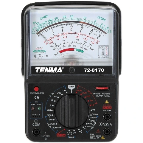 רב מודד אנלוגי - ANALOG SERIES - 72-8170 TENMA