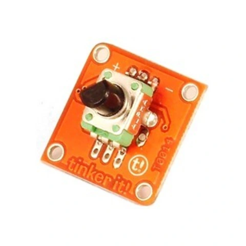 מודול פוטנציומטר סיבובי - TINKERKIT ROTARY POTENTIOMETER ARDUINO