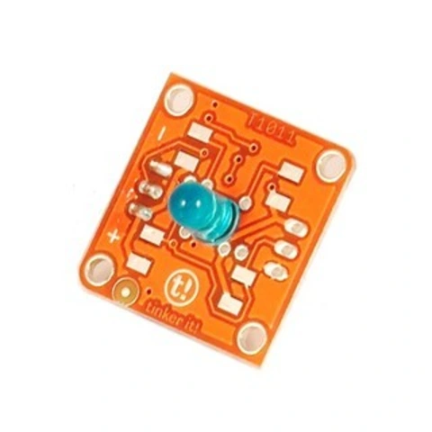 מודול תאורה - TINKERKIT 5MM BLUE LED MODULE ARDUINO