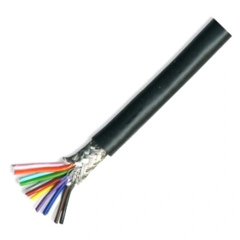 כבל פיקוד גמיש - 12 גידים 24AWG + סיכוך רשת PRO-POWER