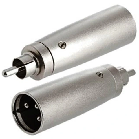 מתאם NEUTRIK - XLR PLUG - RCA PLUG MULTICOMP