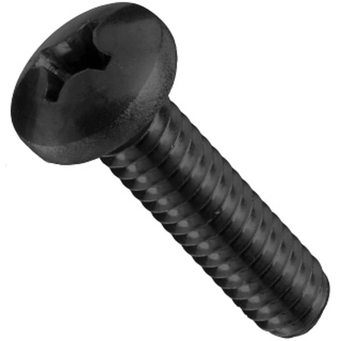 ברגים מפלדה מושחרת - ראש עגול - פיליפס - M5 X 16MM DURATOOL