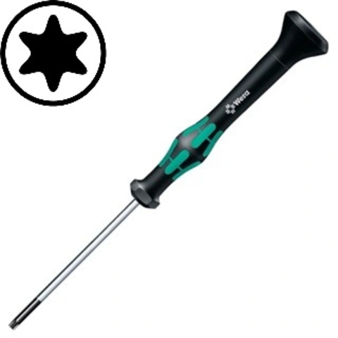 מברג כוכב לאלקטרוניקה - WERA 118040 - T5X40MM WERA