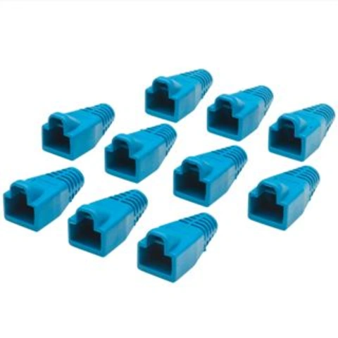 כיסויים להגנה עבור מחברים RJ45 - כחול MH CONNECTORS